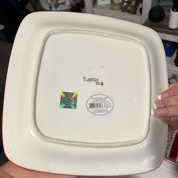 Texas Tech Red Raiders party platter ceramic - Picture 4 of 5